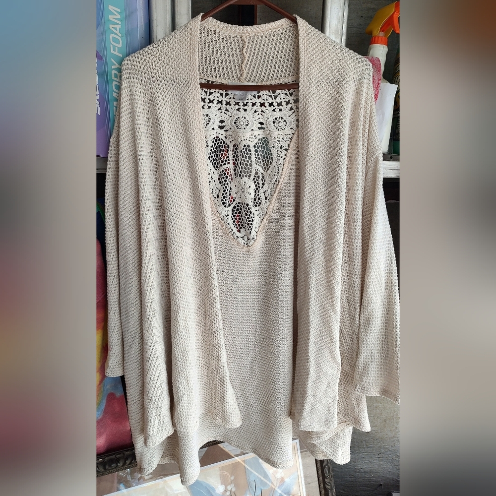 Cream Knit Sweater
